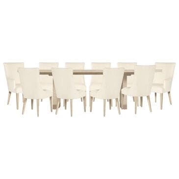 HOOKER FURNITURE Westwood 11-Piece Rectangular Dining Set in Polished Limestone, , large