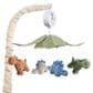 Lambs & Ivy Dino-Might Dinosaur Musical Baby Crib Mobile in Multicolor, , large