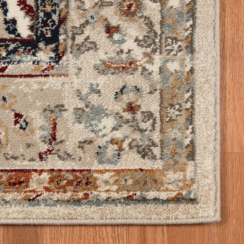 Amer Rugs Allure 7&#39;9&quot; x 9&#39;9&quot; Ivory and Multicolor Area Rug, , large