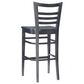 Linon Home Decor Blairmont Bar Stool in Deep Brown Stain, , large