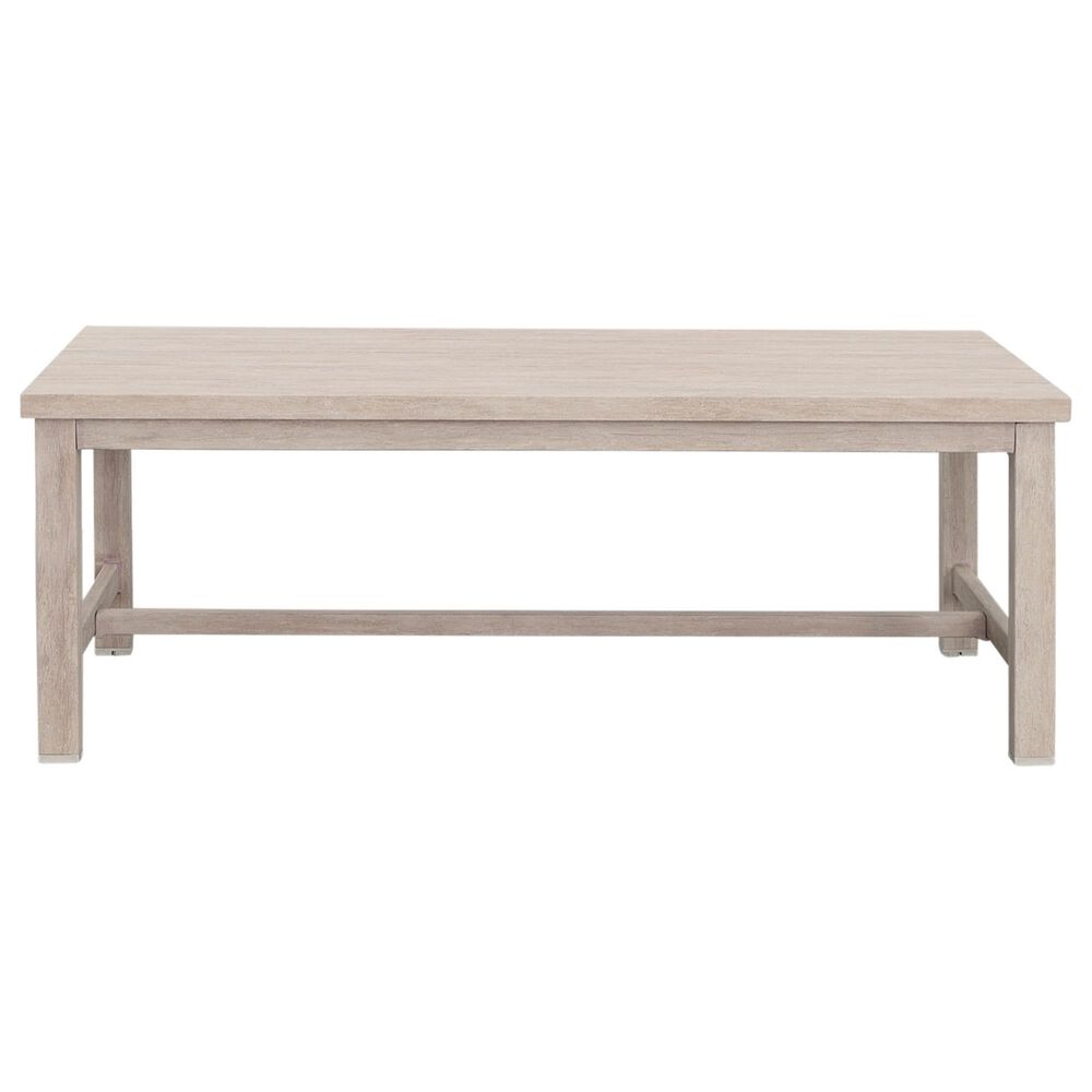 Steve Silver Co. Blakley Patio Coffee Table in White Washed, , large