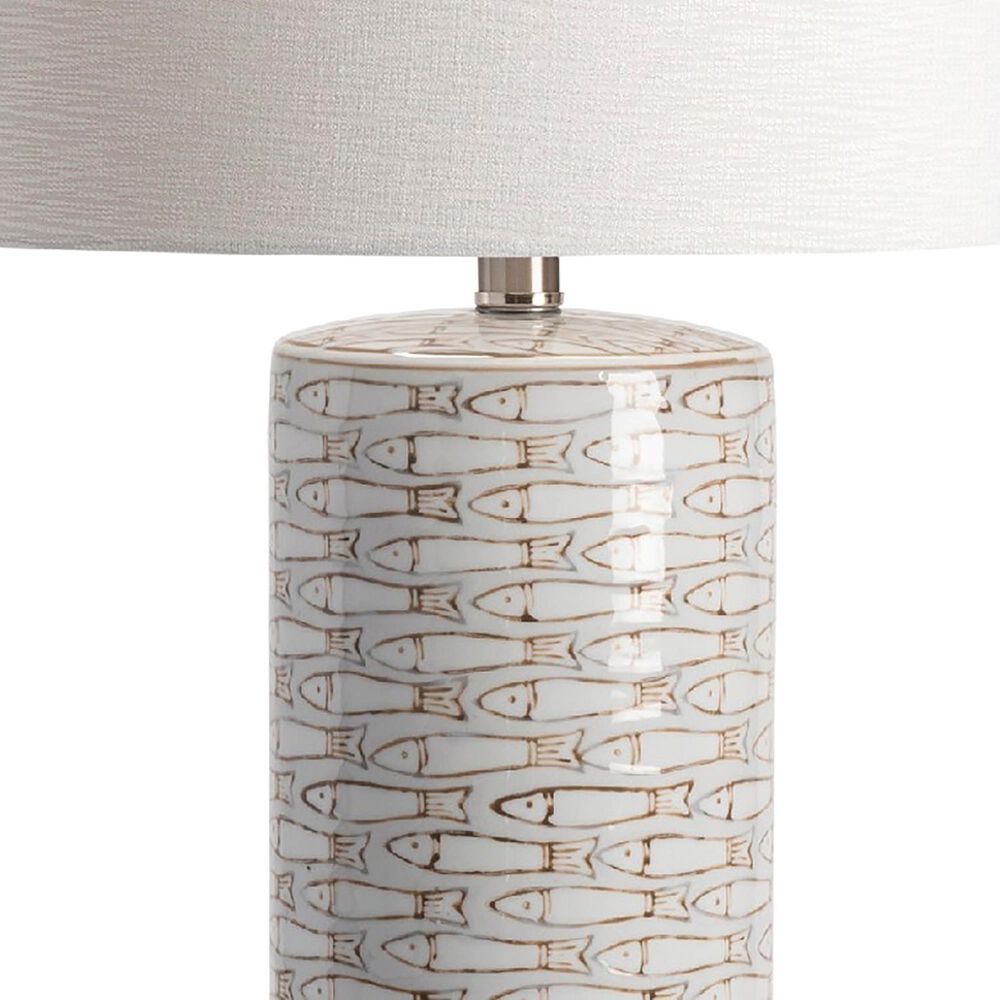 Crestview Collection Morrison Table Lamp in White, , large