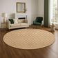 Dalyn Rug Company The Reserve TR15 Copper 8" Round Indoor/Outdoor Area Rug, , large