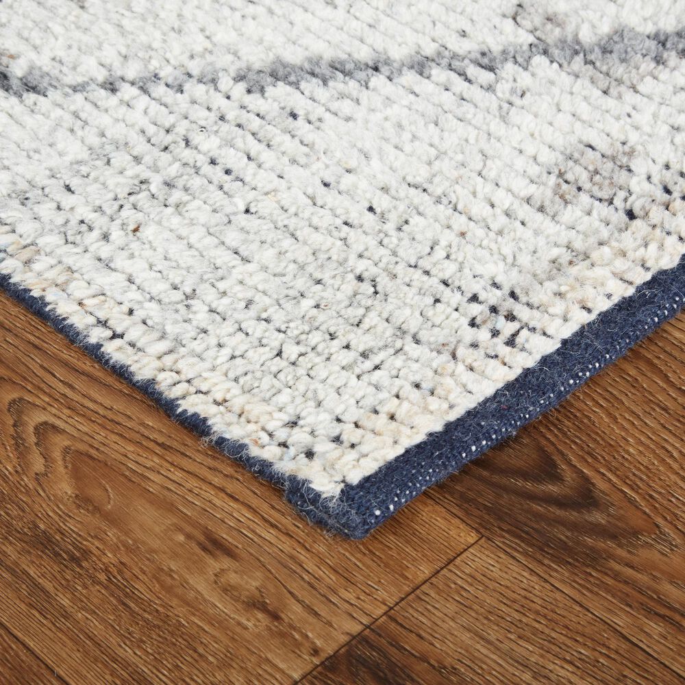 Feizy Alford 3&#39;6&quot; x 5&#39;6&quot; Gray and Charcoal Area Rug, , large