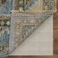 Feizy Fillmore Blue and Green 9" x 12" Area Rug, , large