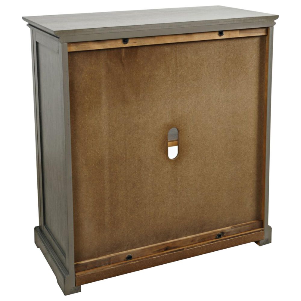 Waltham Archdale 2-Door Accent Cabinet in Grey, , large