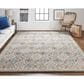 Feizy Rylan 10" x 14" Gray and Multicolor Area Rug, , large