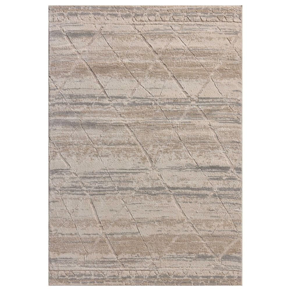Amber Lewis x Loloi Monty 11"6" x 15" Ivory and Natural Area Rug, , large