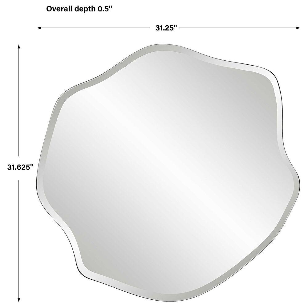 Uttermost Curiosity Wall Mirror in Silver, , large