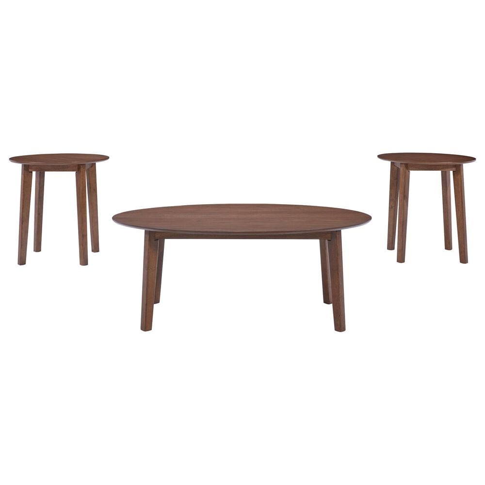 Ashley Gordonay Occasional Table Set in Brown &#40;Set of 3&#41;, , large