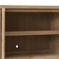 Hooker Furniture Easton 78" Entertainment Console in Desert Oak, , large