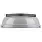 Golden Lighting Duncan 14" Flush Mount in Matte Black and Glossy Gray, , large