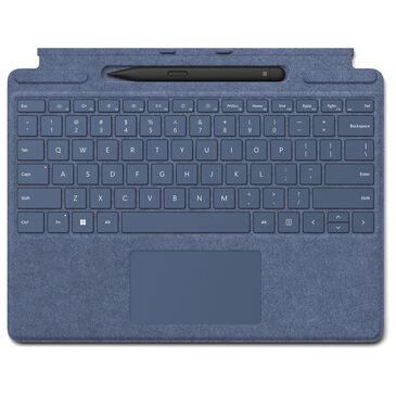 Microsoft Surface Pro Signature Keyboard with Slim Pen 2 in Sapphire, , large