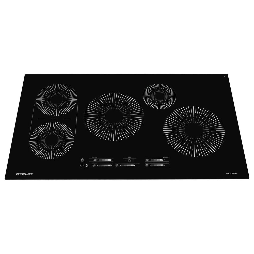 Frigidaire 2-Piece Kitchen Package with Stainless Steel 5.3 Cu. Ft. Single Electric Wall Oven and Black 36&quot; Induction Cooktop, , large