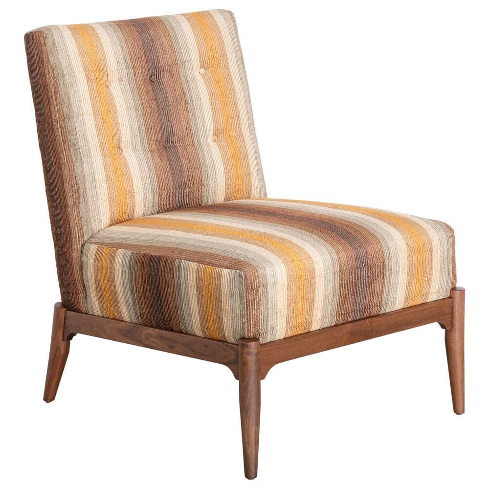 Stickley Furniture Walnut Grove Slipper Chair in Brown, , large