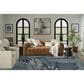Nourison Garden Oasis GOA02 Navy 9" x 12" Indoor/Outdoor Area Rug, , large