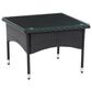 CorLiving Parksville Patio Side Table in Black, , large