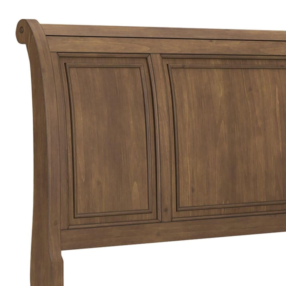 Ashley Feddinger California King Sleigh Bed in Chestnut Brown, , large