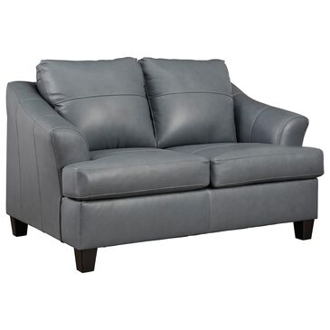 Signature Design by Ashley Genoa Stationary Loveseat in Steel, , large