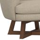 Golden Wave Furniture Moira Swivel Chair in Sand, , large