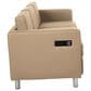 OSP Home Atlantic Stationary Sofa with Charging Station in Dillon Buff, , large