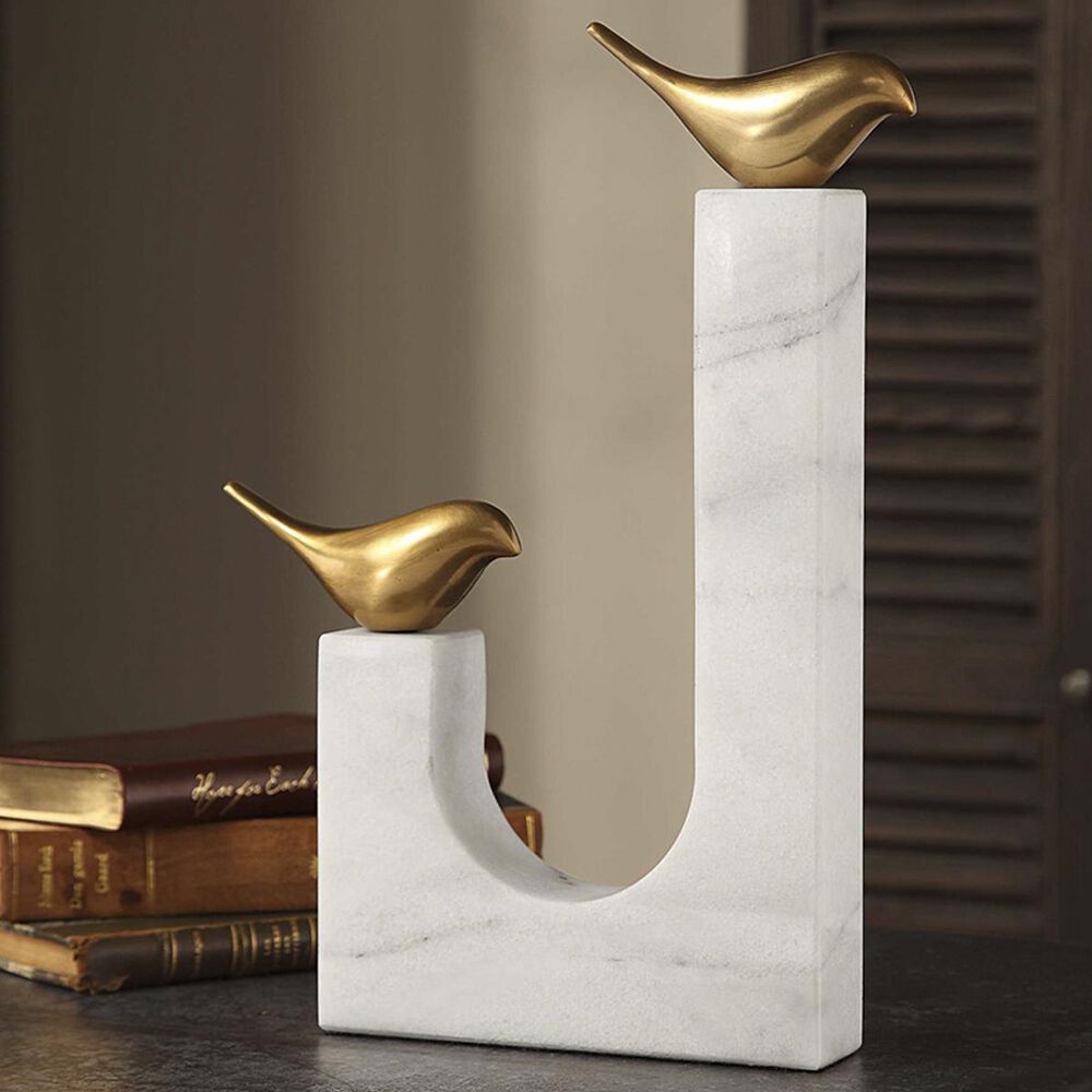 Uttermost Songbirds Brass Sculpture, , large