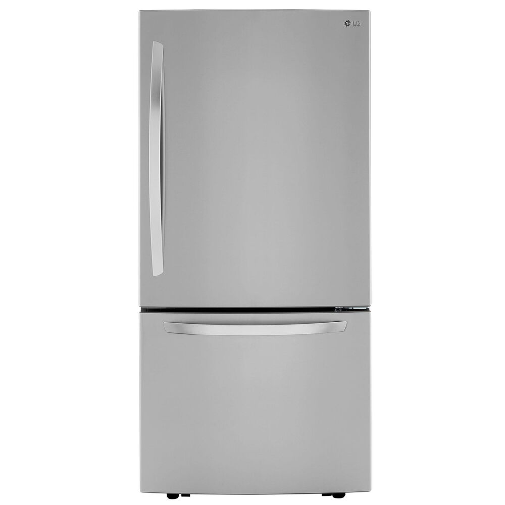 LG 26 Cu. Ft. Bottom-Freezer Refrigerator in Stainless Steel, , large