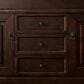 James Martin Vanities Brookfield 60" Double Bathroom Vanity in Burnished Mahogany with 3 cm Charcoal Soapstone Quartz Top and Rectangle Sink, , large