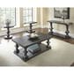 Crystal City Dory Square End Table in Ebony, , large