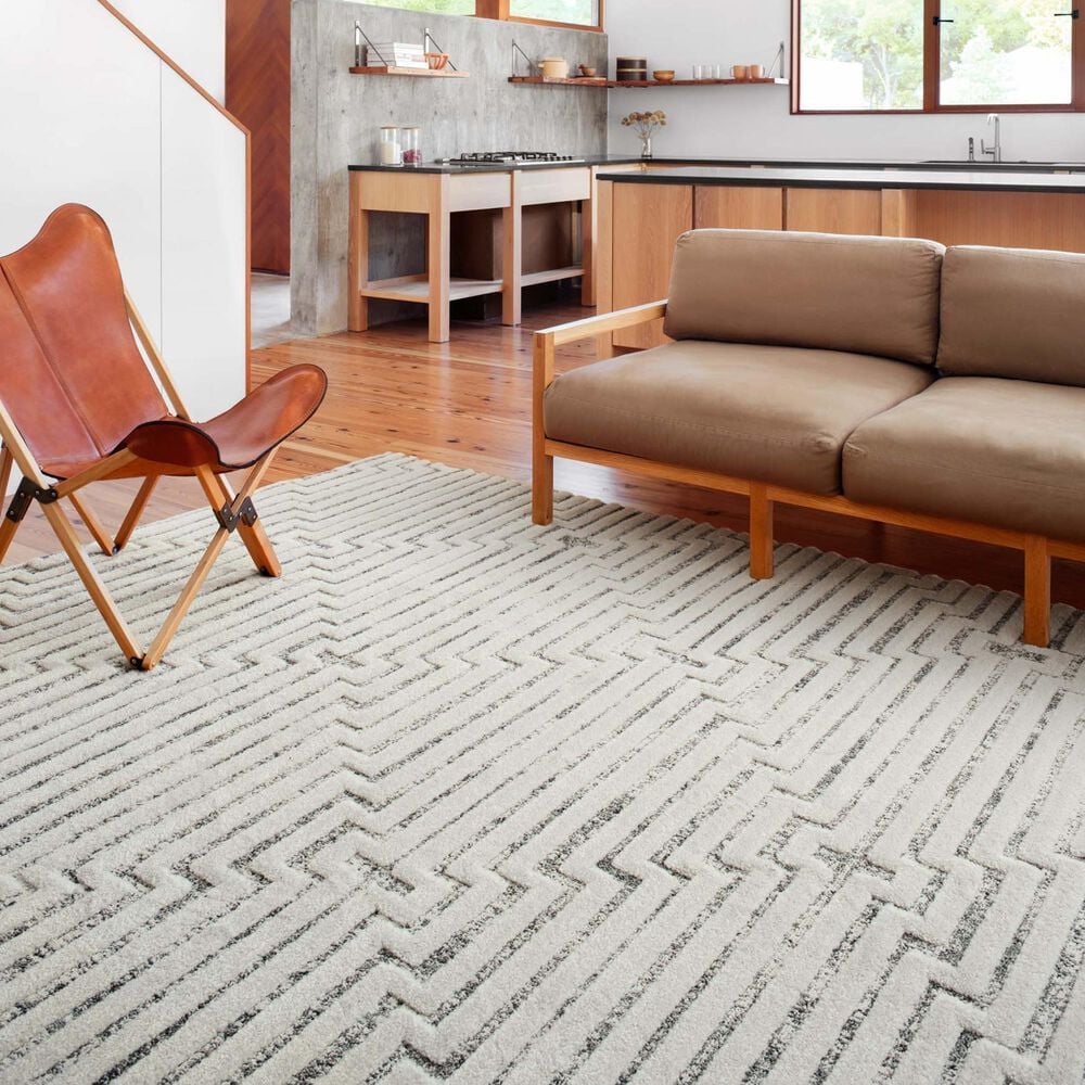 Loloi II Hagen 9&#39;6&quot; x 13&#39; White and Sky Area Rug, , large