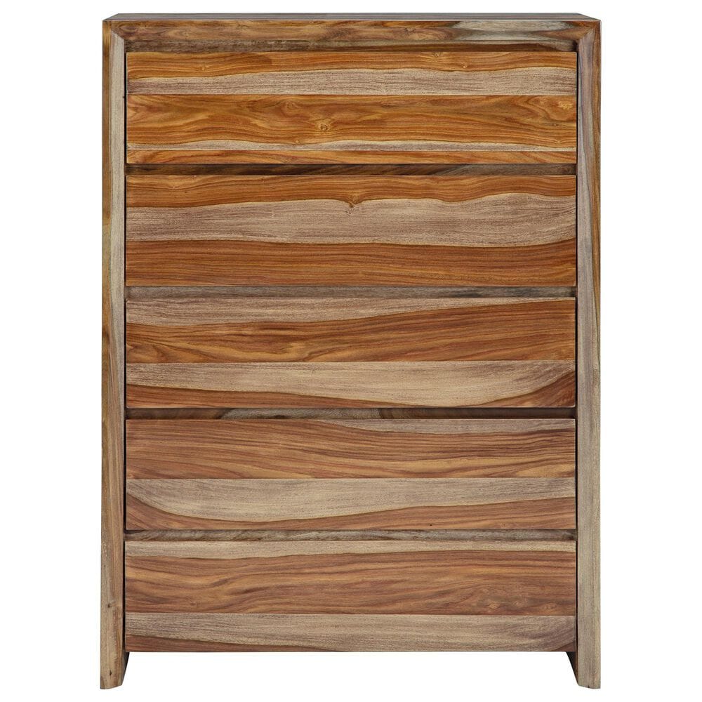Millenium 5-Piece Queen Bedroom Set in Brown, , large