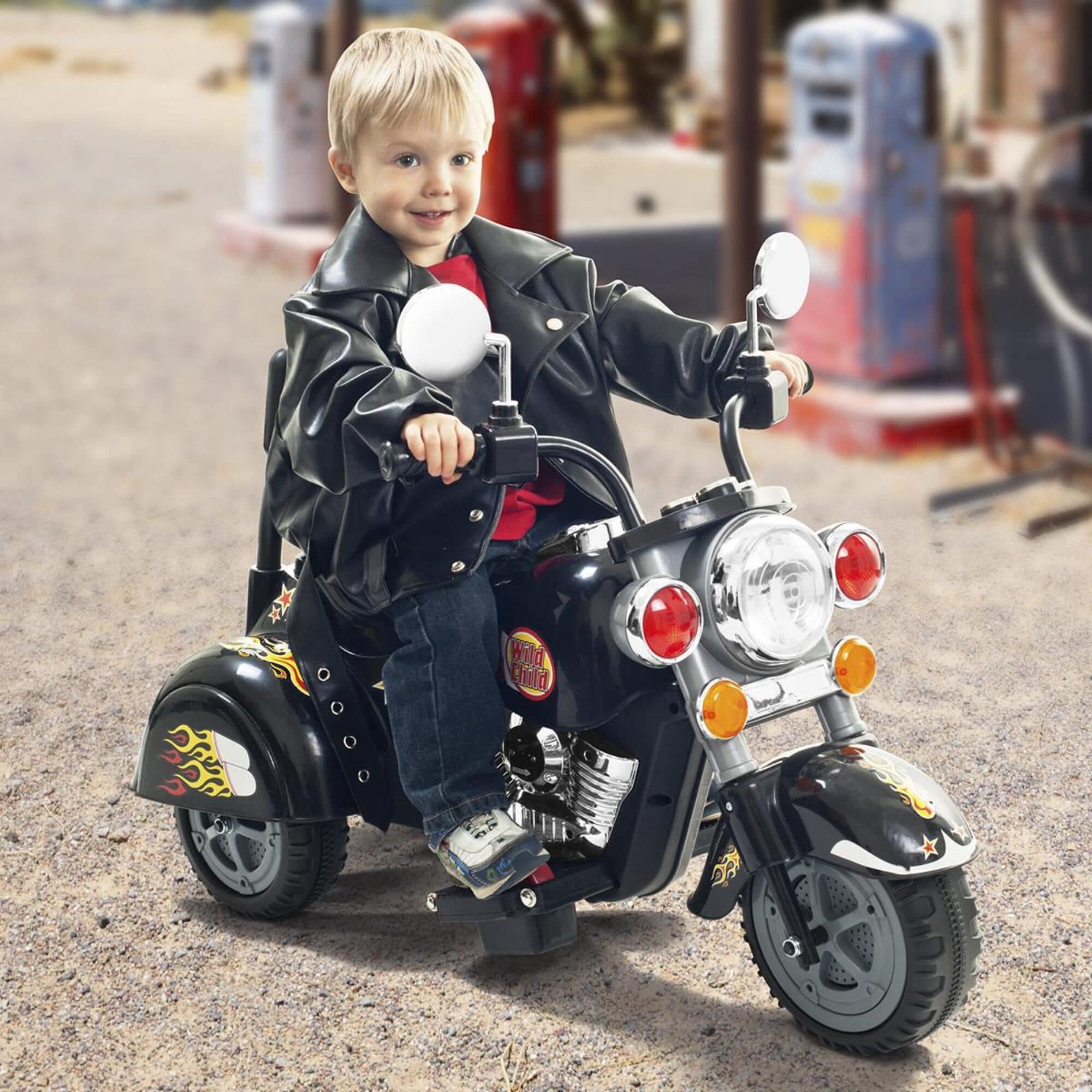 Timberlake Road Warrior Motorcycle in Black
