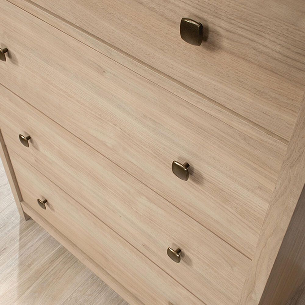 Sauder River Ranch 4-Drawer Chest in Harvest Walnut, , large