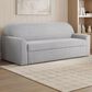 Lifestyle Solutions Willow Stationary Convertible Sofa in Light Gray, , large