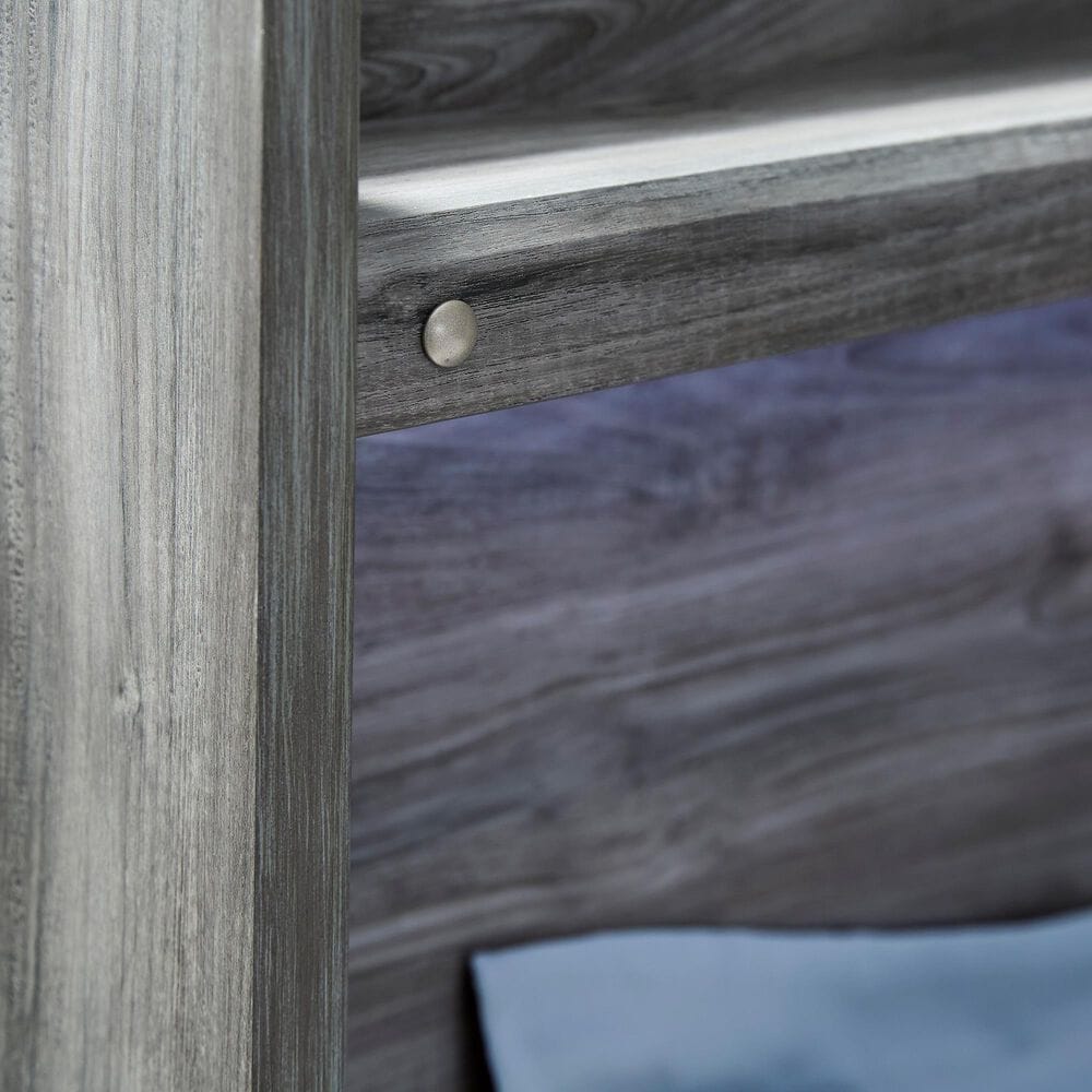 Ashley Baystorm Twin LED Panel Headboard in Smoke Gray, , large