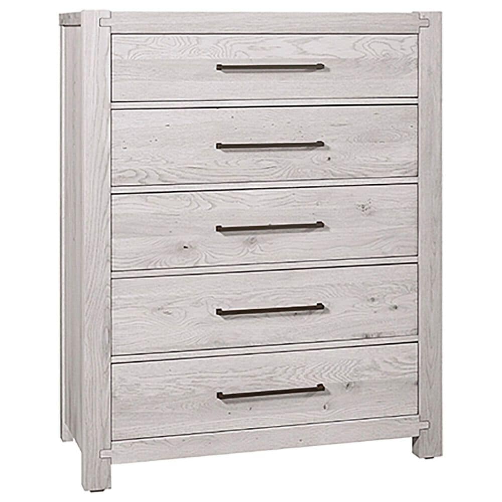 Viceray Collections Joinery 5-Drawer Chest in Washed White Oak, , large