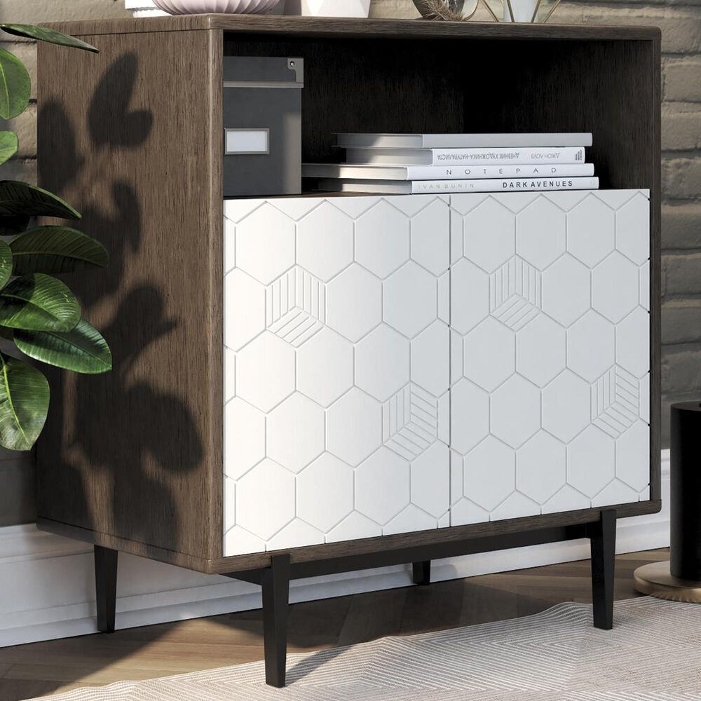 DHP Olivia Storage Cabinet in Gray, , large