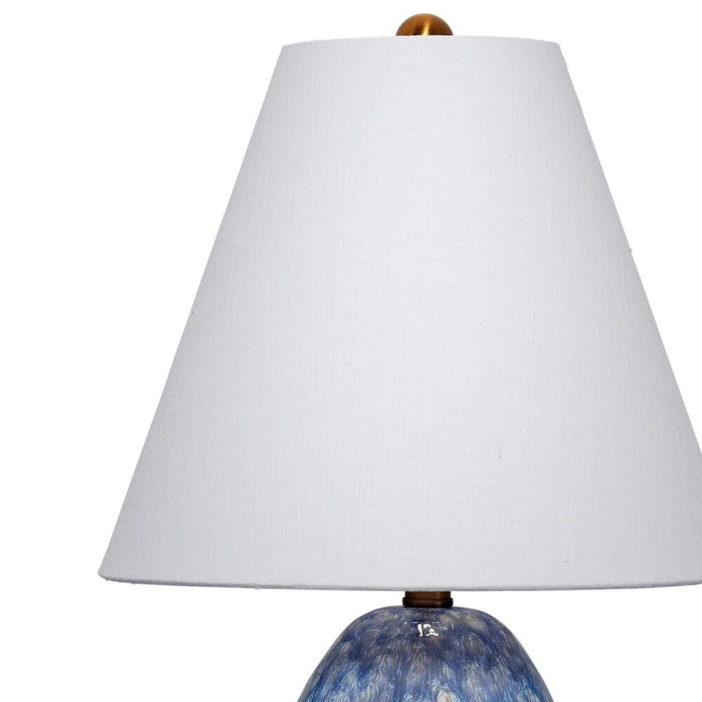 Splendor Living Darlington Table Lamp in Blue, , large