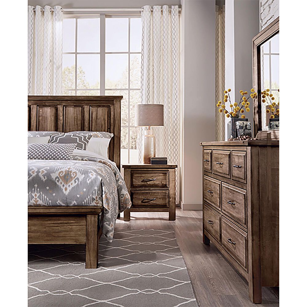 Viceray Collections Maple Road King Bed in Maple Syrup, , large