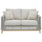 Ashley Seton Creek 6-Piece Patio Conversation Set in Gray, , large