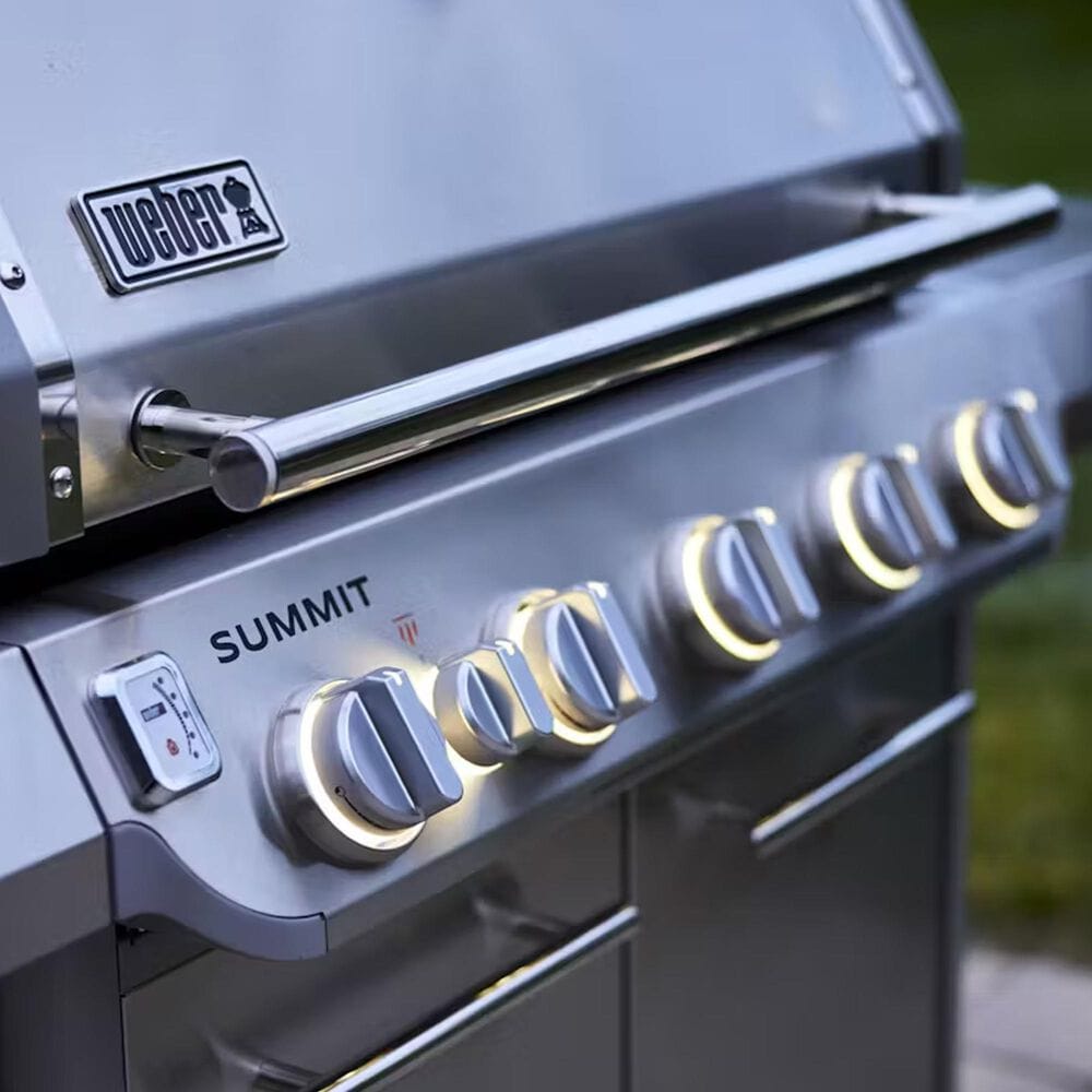 Weber Summit FS38 S Liquid Propane Gas Grill in Stainless-Steel, , large