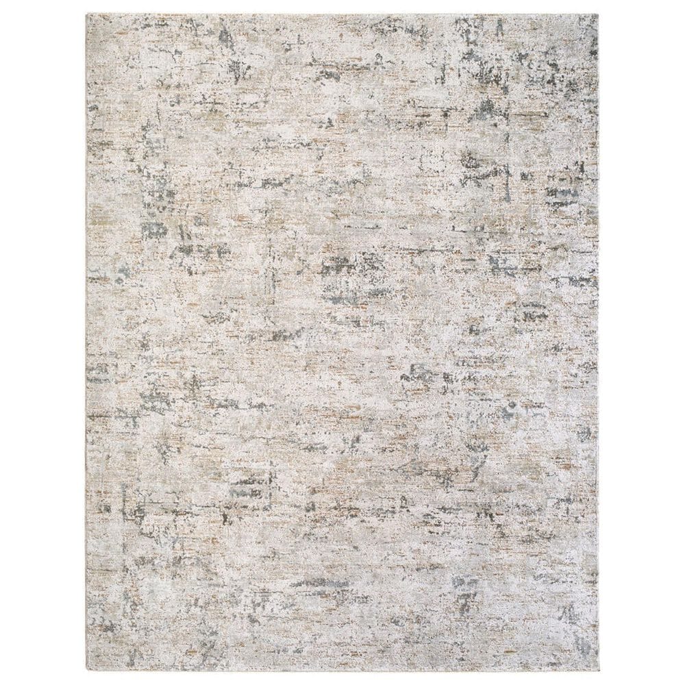Surya Brunswick Cream, Light Gray, Medium Brown, Light Brown, Charcoal and Mustard 2"7" x 7"3" Runner, , large