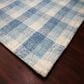 Amer Rugs Tartan 2" x 3" Blue Area Rug, , large