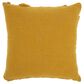 Nourison Life Styles 18" x 18" Throw Pillow in Mustard, , large