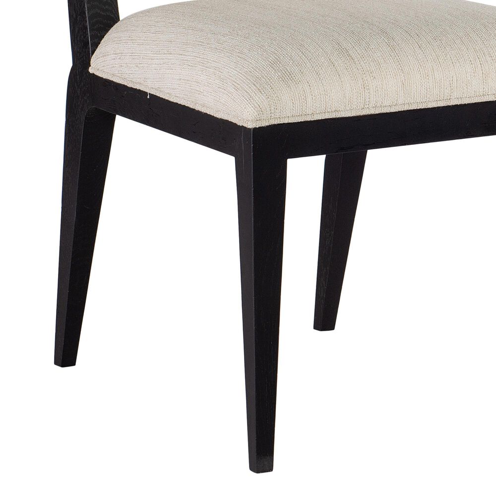 Hooker Furniture Linville Falls Linn Cove Upholstered Side Chair in Black &#40;Set of 2&#41;, , large