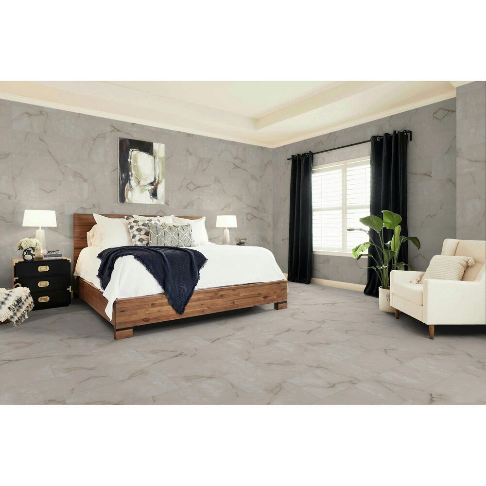 Shaw Astoria Chiffon 24" x 48" Polished Porcelain Tile, , large