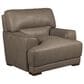Bordeaux & Co Leather Accent Chair in Goodland Grey, , large