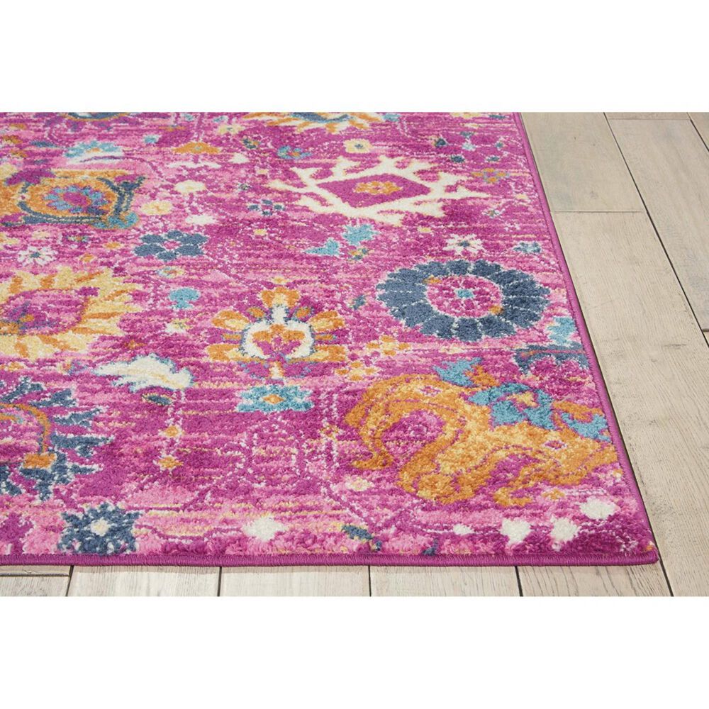 Nourison Passion PSN01 8&#39; x 10&#39; Fuchsia Area Rug, , large