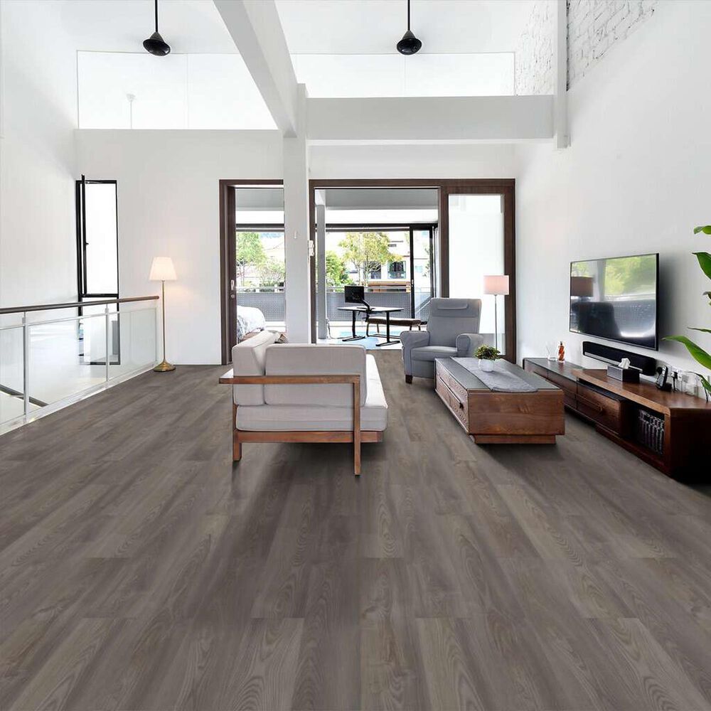 Shaw Anvil Plus Grey Chestnut 7&quot; x 48&quot; Luxury Vinyl Plank, , large