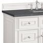 James Martin Vanities Lorelai 48" Single Vanity in Bright White with 3 cm Parisien Bleu Quartz Top, , large